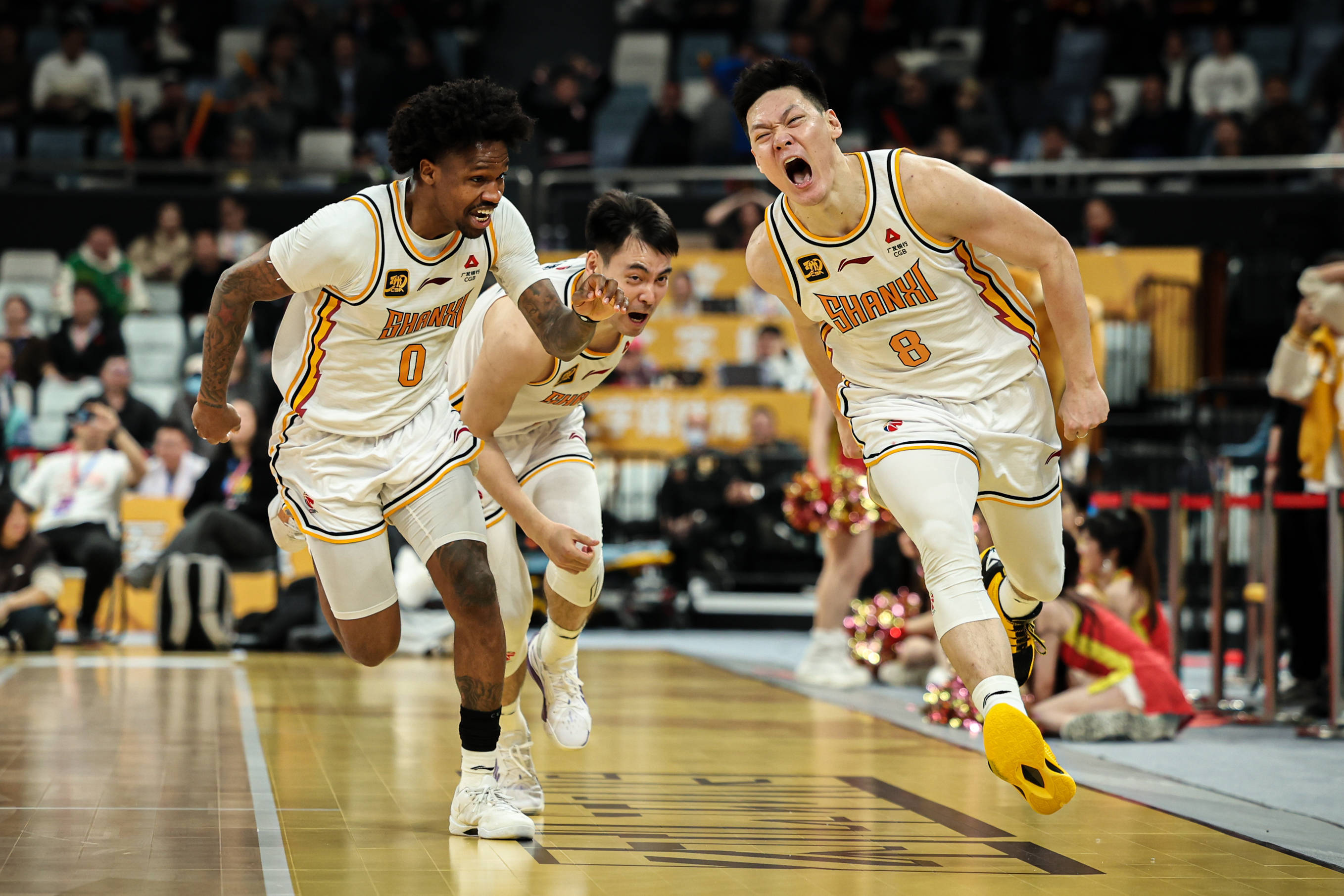 年轻球员在比赛中表现出奋发向上的精神 年轻球员在比赛中表现出奋发向上的精神