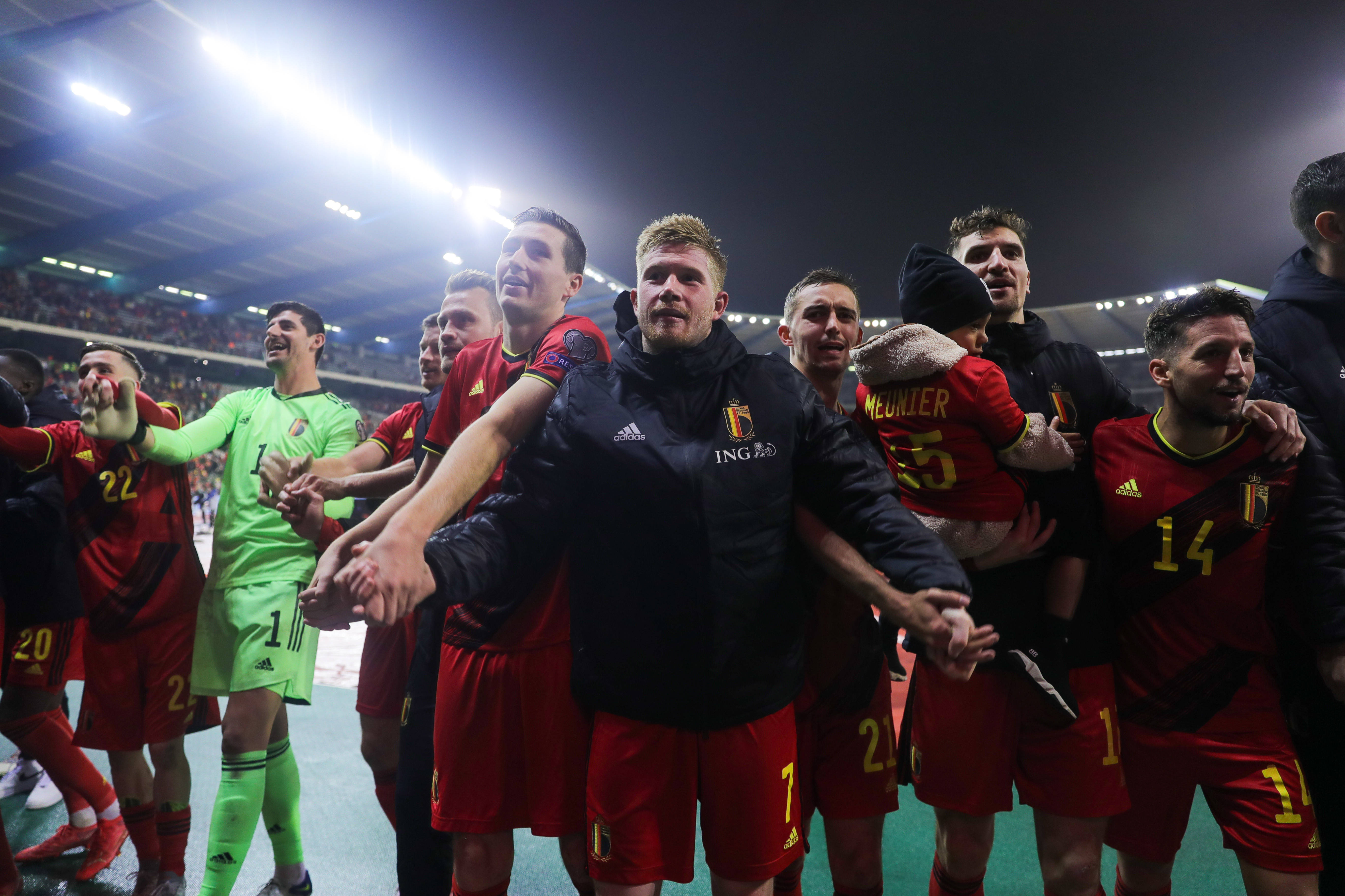 哈扎尔破门，比利时队-轻取爱沙尼亚国家队