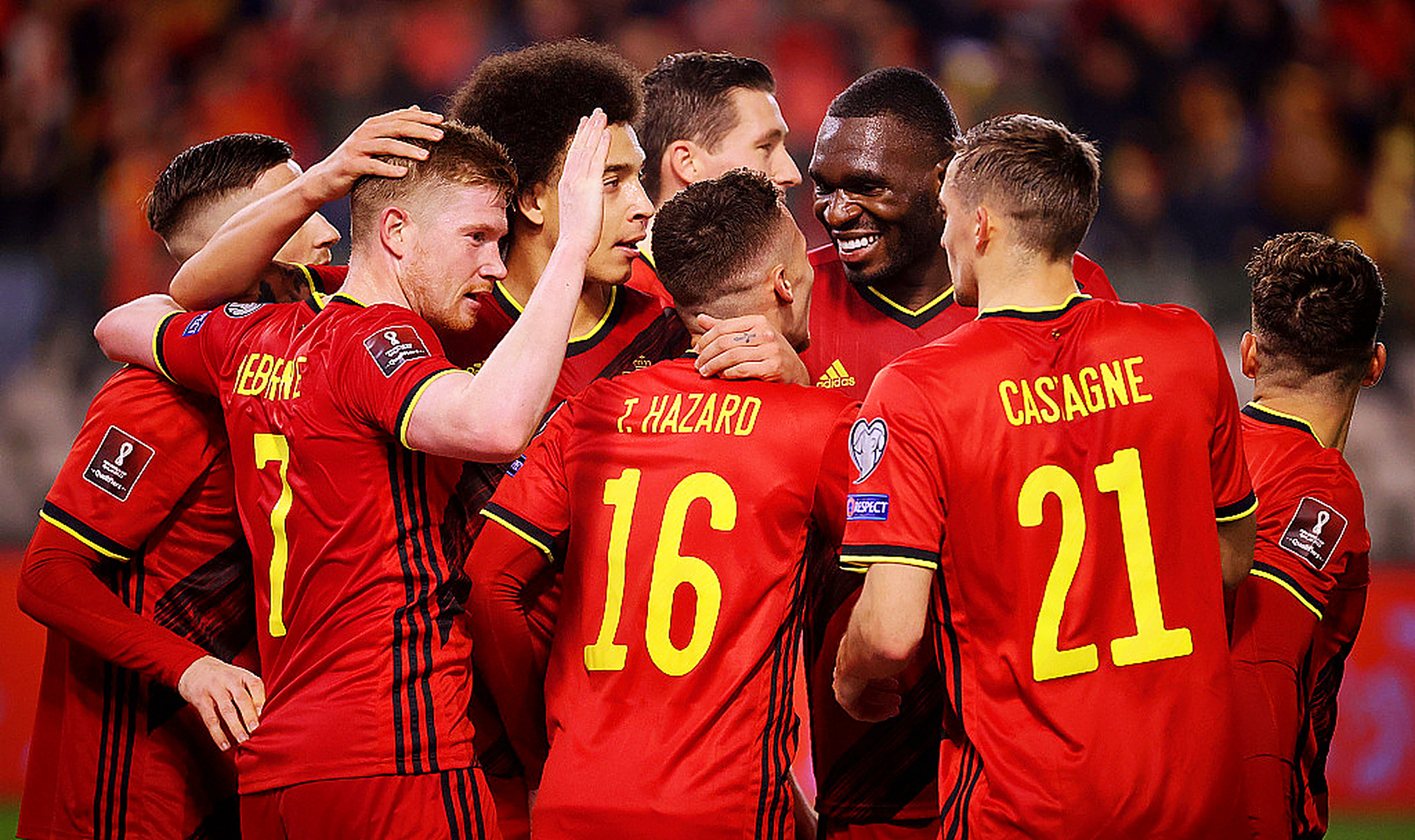 哈扎尔破门，比利时队-轻取爱沙尼亚国家队